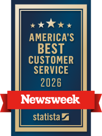 Recognized on Newsweek's 2026 America's Best Customer Service list